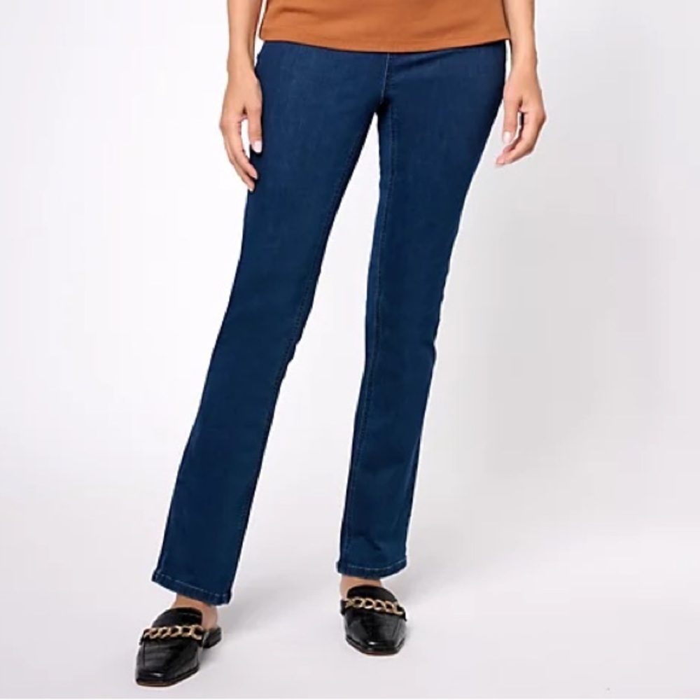Denim & Co. Signature Perfect Flex‎ Petite Pull-On Jeans 20P
